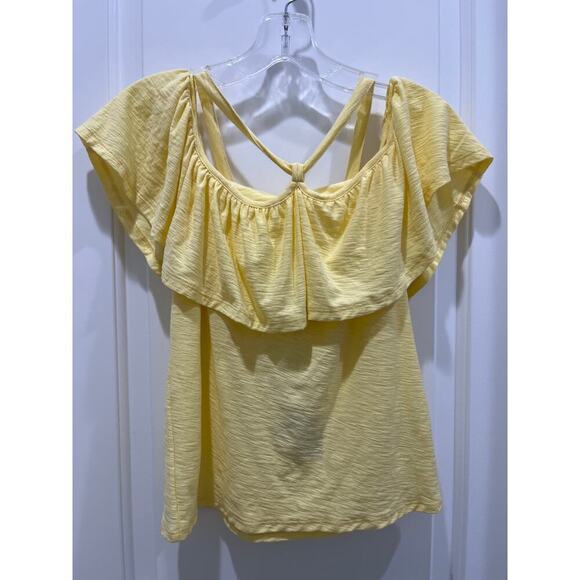 NWT NATION LTD - Morgan Halter In Butter Yellow Sz M - Picture 2 of 8
